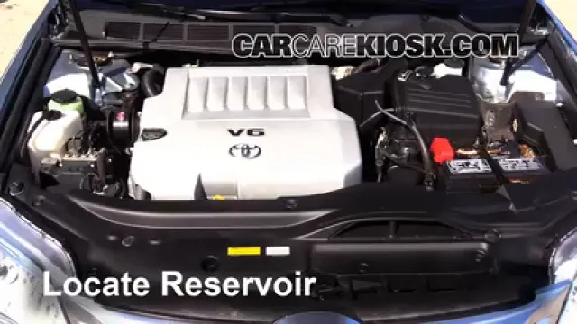 2011 Toyota Avalon 3.5L V6 Liquide essuie-glace Ajouter du liquide